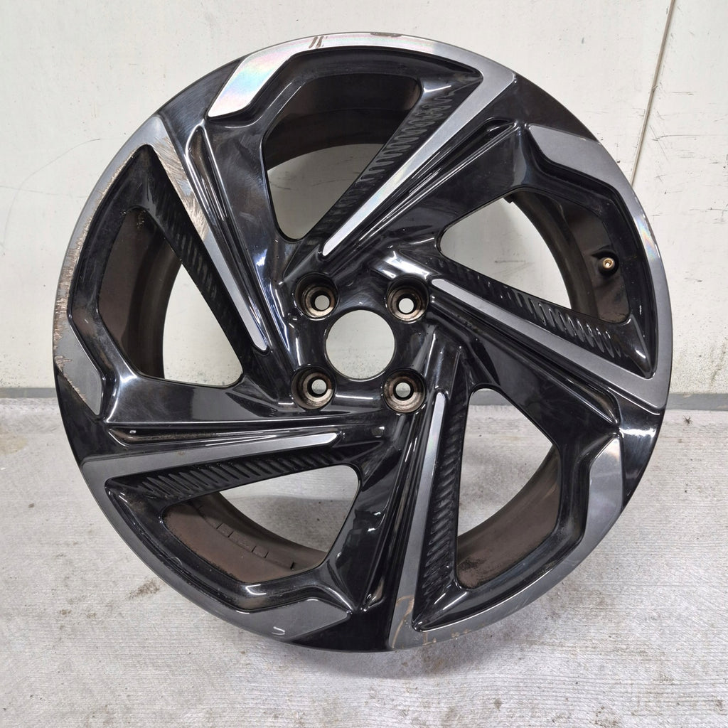 1x Alufelge 18 Zoll 7.0" 4x108 35ET Glanz Schwarz 9825299880 Citroën Ds 3 I FEL6165718311wk