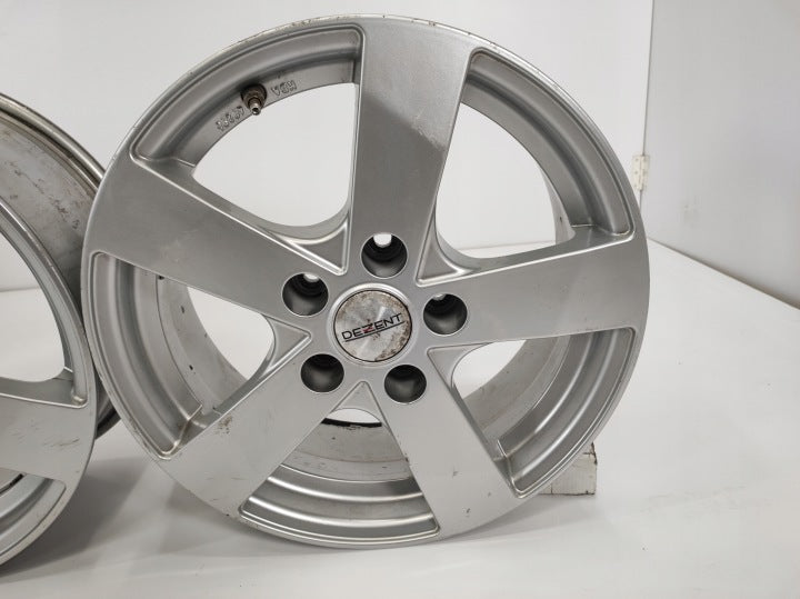 4x Alufelge 16 Zoll 6.5" 5x114.3 35ET Rim Wheel FEL1483409764bc