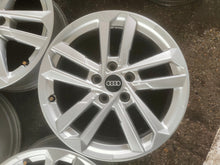 Load image into Gallery viewer, 4x Alufelge 17 Zoll 6.5" 5x112 43ET Glanz Silber 8Y0601025L Audi A6 A4 Rim Wheel FEL4788657025ox