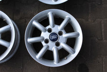 Load image into Gallery viewer, 4x Alufelge 14 Zoll 5.0" 4x108 36ET Glanz Silber Ford Rim Wheel FEL3043281208hb