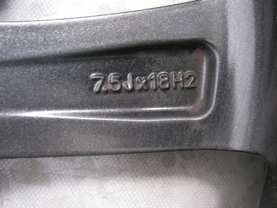 1x Alufelge 18 Zoll 7.5" 5x112 48ET Glanz Graphit 5E3601025AG Skoda Octavia FEL7608038146sv