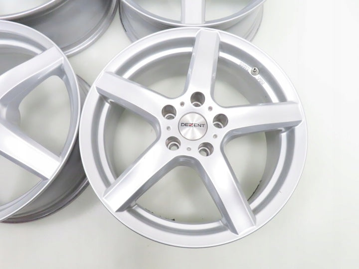 4x Alufelge 17 Zoll 7.0" 5x112 43ET Silber KBA51285 Audi I Rim Wheel FEL4540876996qc