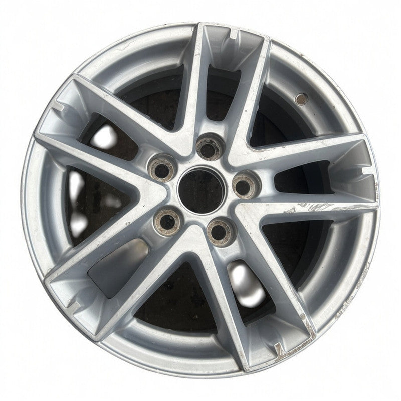 1x Alufelge 16 Zoll 6.5" 5x114.3 45ET Glanz Silber PZ49P-E0672 Toyota Avensis