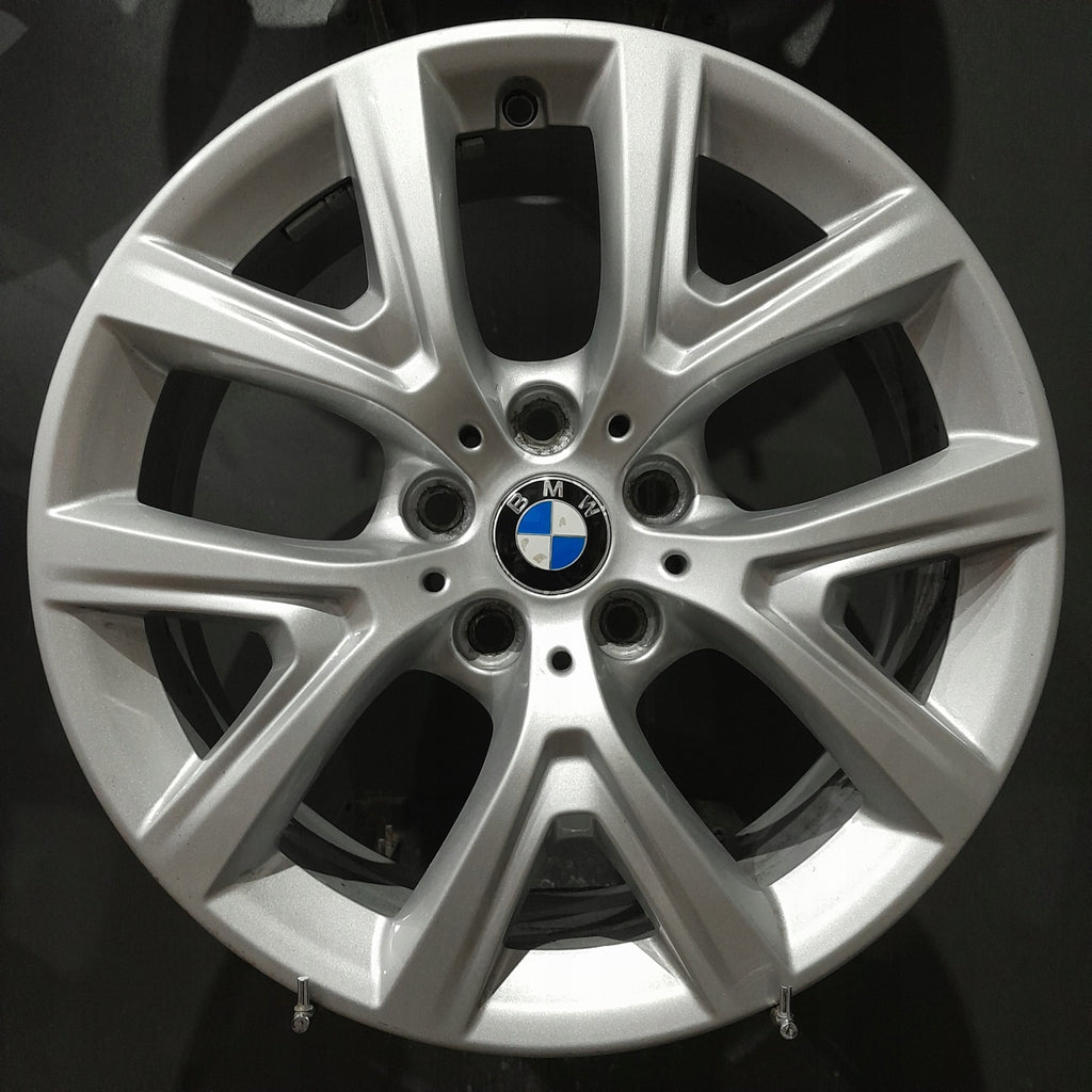 4x Alufelge 17 Zoll 6.5" 5x112 39ET Glanz Silber 6856076-BM BMW F39 X1 F48 FEL5375346449cz
