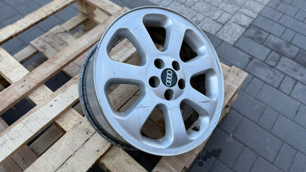 1x Alufelge 16 Zoll 6.5" 5x100 42ET Glanz Silber 1U0601025D Audi I Rim Wheel FEL3691007427vg