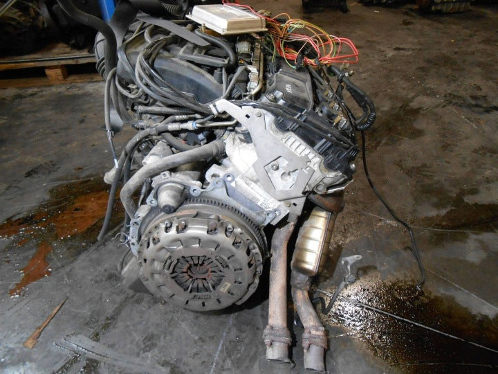 Motor BMW E46 M52E46 M52B22 Benzin Engine Unkomplett MOT1297907039xy