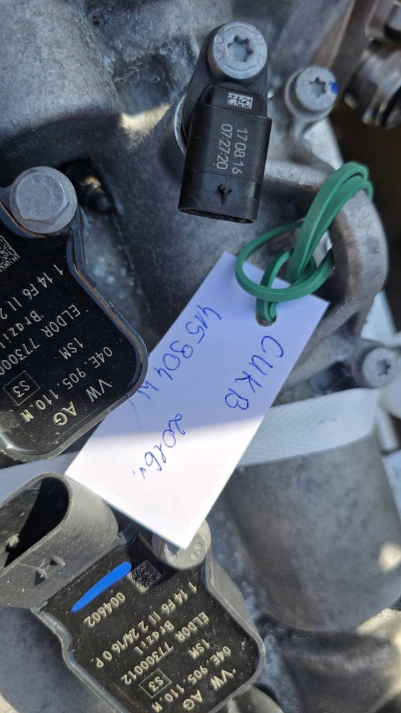 Motor Audi VW CUKB 1.4 TFSI 150PS 110kW 72TKm 2016 Benzin Engine Komplett