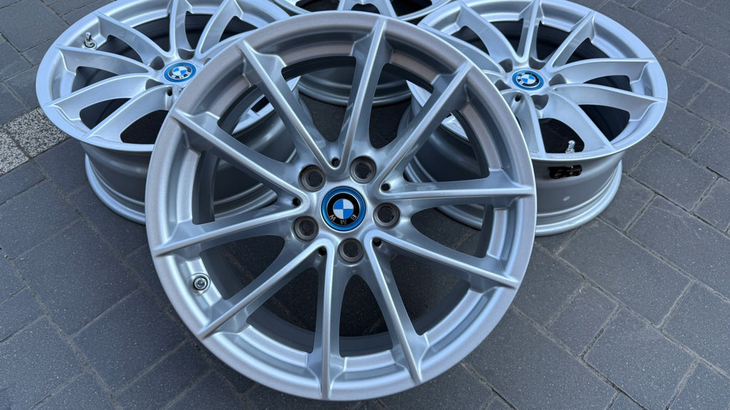 4x Alufelge 17 Zoll 7.5" 5x112 27ET Glanz Silber 6868217 Audi G30 I Rim Wheel FEL1207985499mc