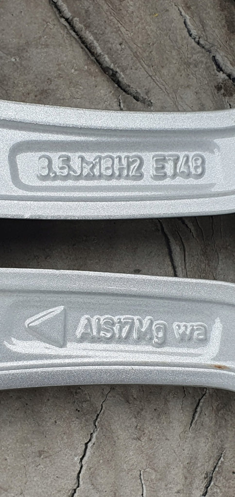 1x Alufelge 18 Zoll 8.5" 5x112 48ET A2124016202 Mercedes-Benz W212 Rim Wheel FEL6079214176gl