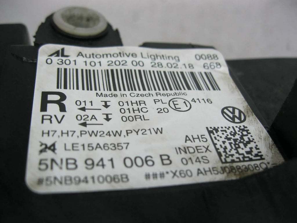 Frontscheinwerfer VW Tiguan 5NB941006B Rechts Scheinwerfer Headlight