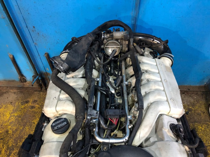 Motor Mercedes-Benz W220 M137 5.8 367PS 270kW 166TKm Benzin Engine Komplett MOT7464670416ah