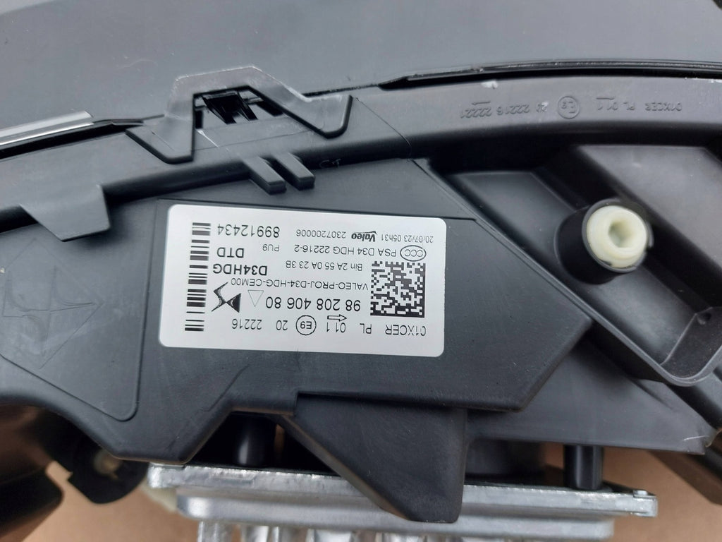 Frontscheinwerfer Citroën Ds3 9820840680 Rechts Scheinwerfer Headlight