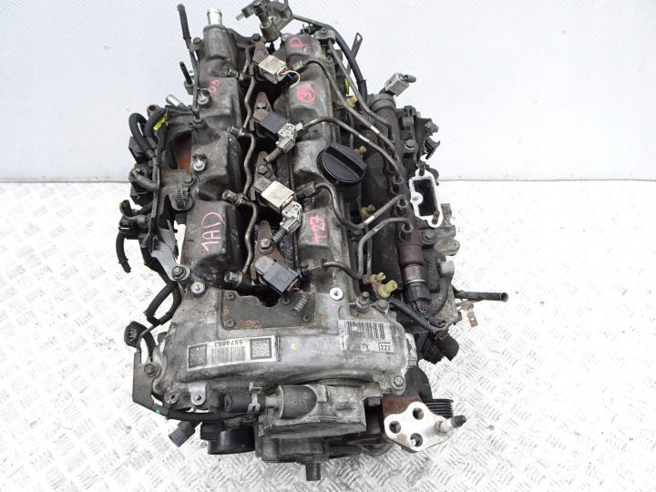 Motor Toyota Avensis 1AD 2.0 2010 Diesel Engine Unkomplett MOT5877608600mp