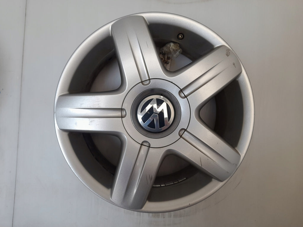 1x Alufelge 16 Zoll 7.0" 5x100 38ET Glanz Silber 1J9071491 VW Rim Wheel FEL6673703533le