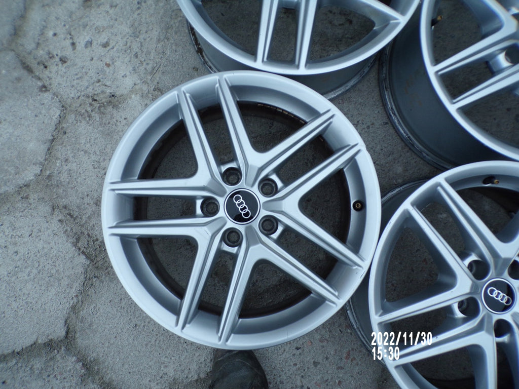 4x Alufelge 17 Zoll 6.5" 5x112 28ET 8W9601025D Audi A4 Allroad B9 Rim Wheel FEL7867945032zr