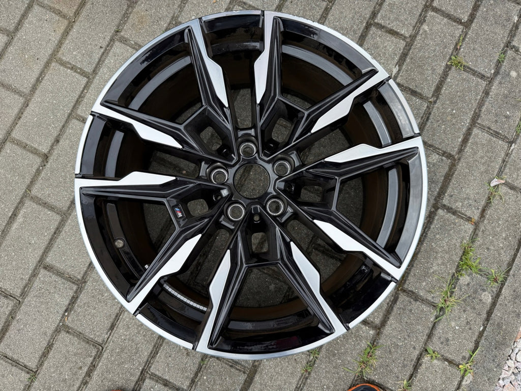1x Alufelge 19 Zoll 9.0" 5x112 42ET Glanz Schwarz 8089228 BMW I4 G26 Rim Wheel FEL7562375335jq