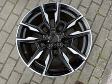 Laden Sie das Bild in den Galerie-Viewer, 1x Alufelge 19 Zoll 9.0" 5x112 42ET Glanz Schwarz 8089228 BMW I4 G26 Rim Wheel FEL7562375335jq