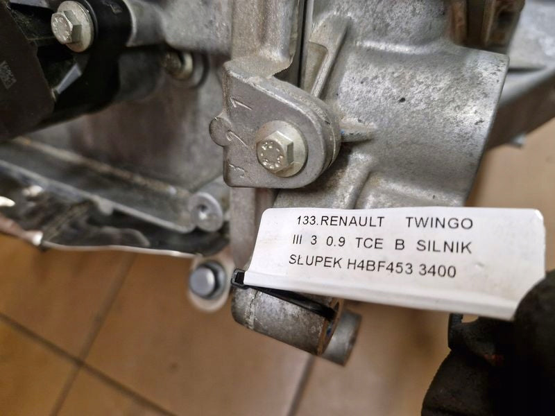 Motor Renault Twingo III H4BF453 0.9 TCE 92PS 68kW 40TKm Benzin Engine Komplett