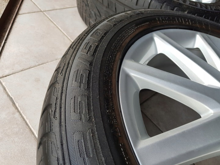 4x Alufelge 19 Zoll 8.0" 5x112 67ET Silber A2514013802 Mercedes-Benz W166 W251 FEL4221627295is