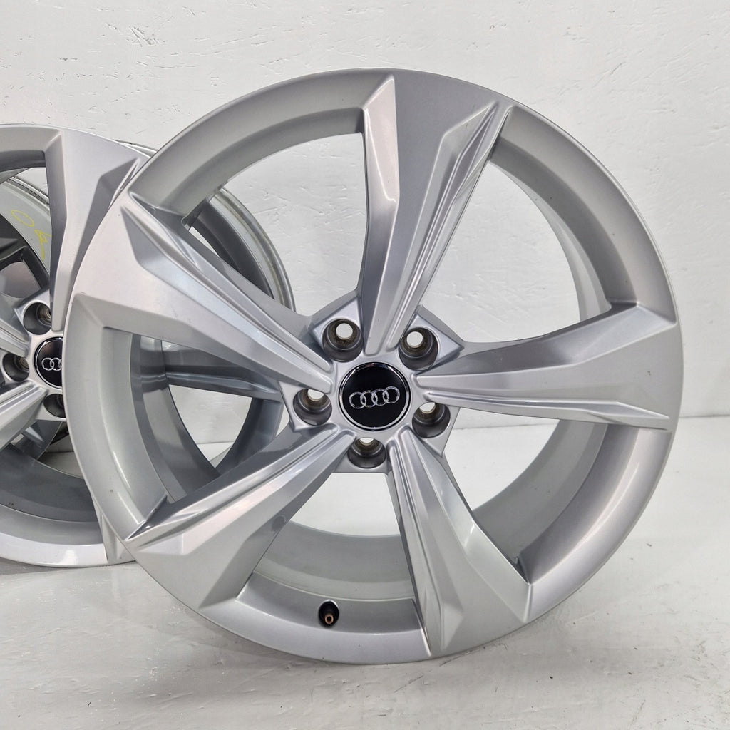 4x Alufelge 19 Zoll 7.0" 5x112 34ET Glanz Silber 80A601025K Audi Rim Wheel FEL7102472355sv