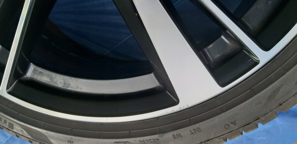 1x Alufelge 18 Zoll 8.0" 5x112 46ET Glanz Silber 8Y0601025N Audi A3 Mg Rim Wheel FEL2340236540rq