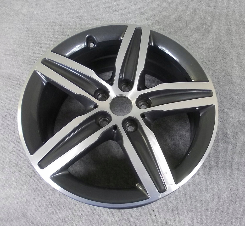 1x Alufelge 17 Zoll 7.5" 5x112 54ET Glanz Graphit 6855091 BMW 2 F45 F46
