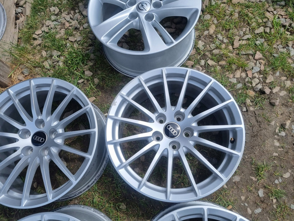 4x Alufelge 17 Zoll 7.5" 5x112 29ET Glanz Silber 8W0601025E Audi Allroad FEL3232247530jj