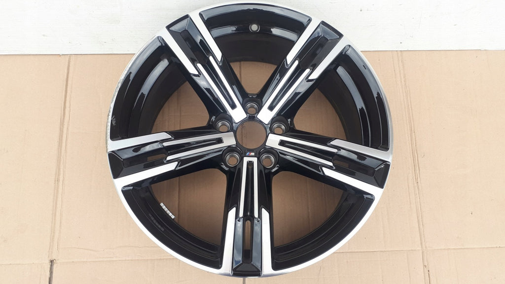 1x Alufelge 18 Zoll 7.5" 5x112 25ET Glanz 8746631 BMW G21 G20 Rim Wheel FEL9078438016rp