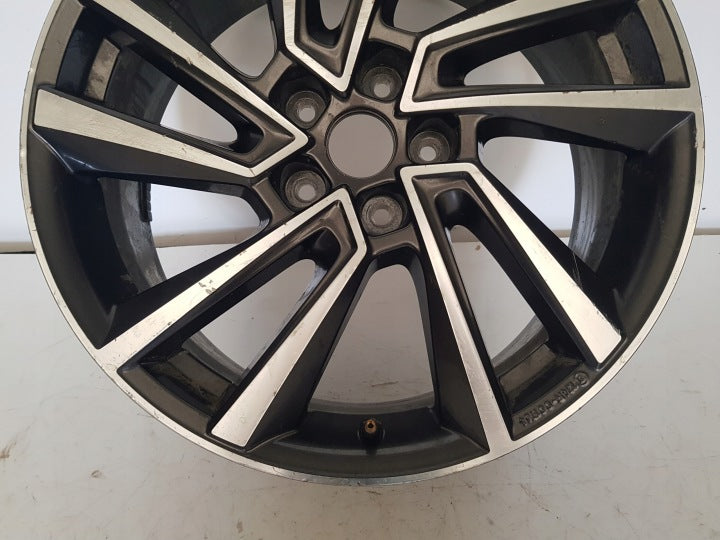 1x Alufelge 19 Zoll 7.5" 5x114.3 49 5ET P2400ADE09 Hyundai Santa I Fe Rim Wheel FEL8164430528lf