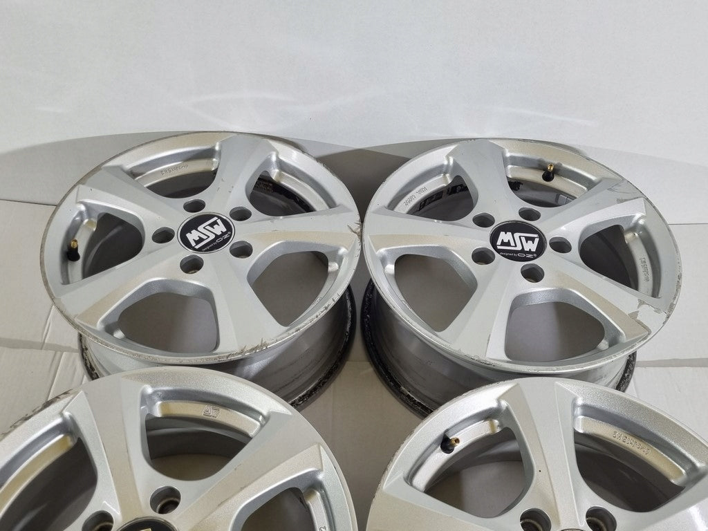 4x Alufelge 16 Zoll 6.5" 5x112 42ET KBA49261 Audi Rim Wheel FEL2331252290bc