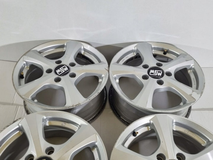 4x Alufelge 16 Zoll 6.5" 5x112 42ET KBA49261 Audi Rim Wheel FEL2331252290bc