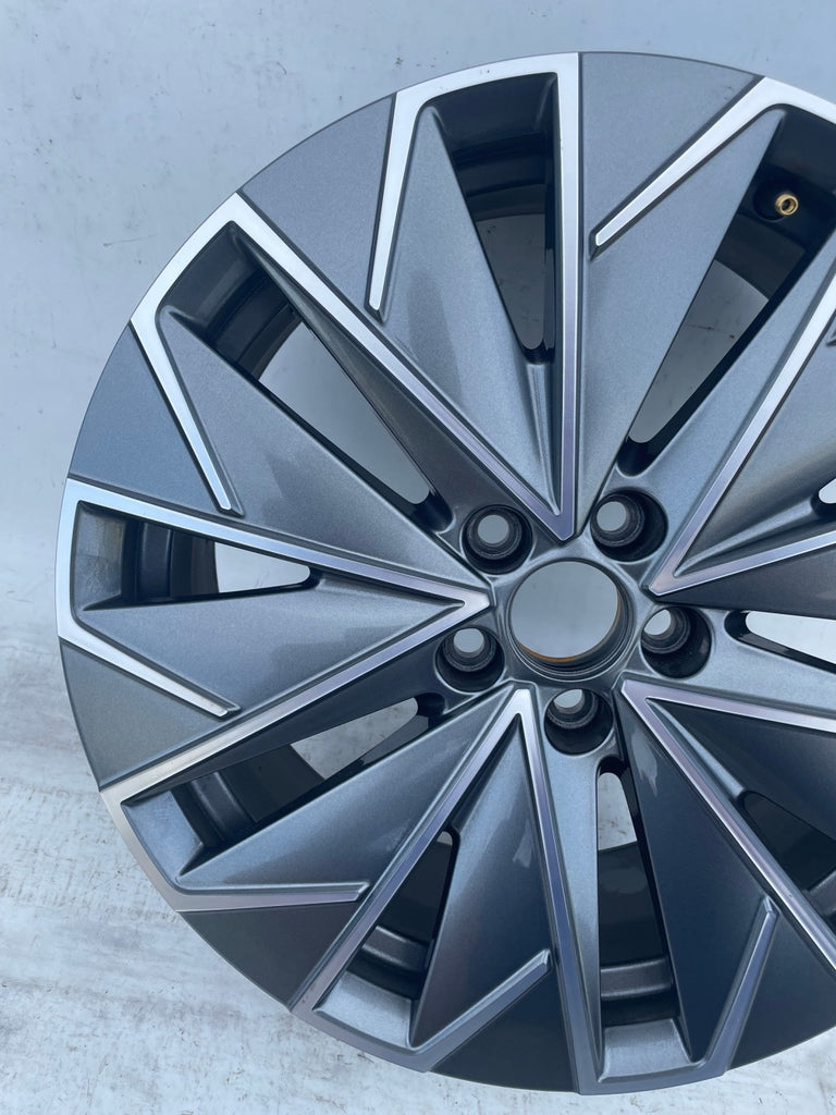 1x Alufelge 17 Zoll 6.5" 5x100 40ET Glanz Grau 658601025A Mg Kamiq Rim Wheel FEL5469921338dx