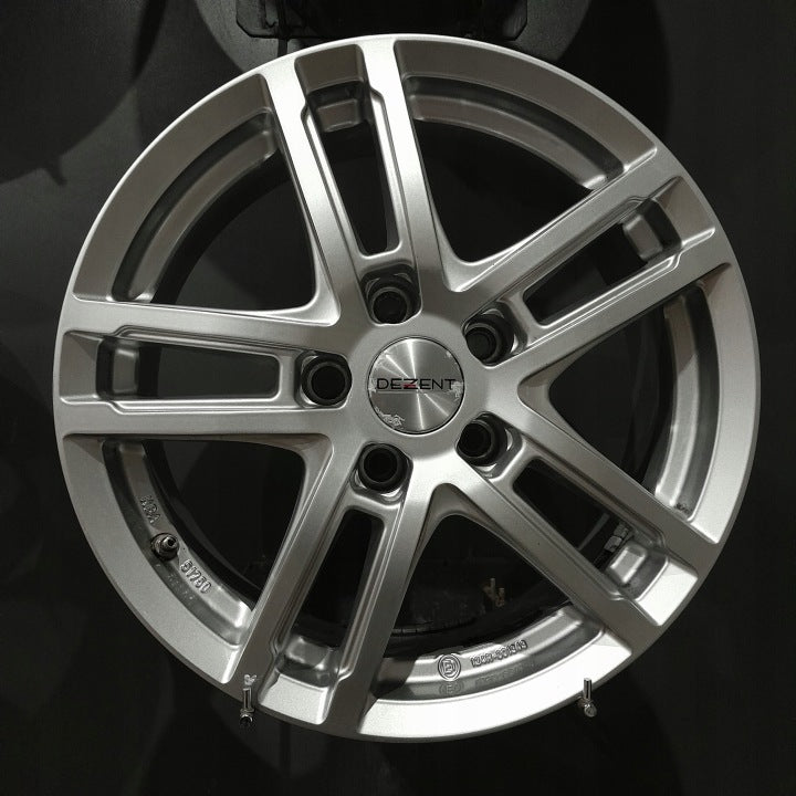 4x Alufelge 16 Zoll 6.5" 5x112 41ET KBA51750 Mg Hs Superb I Rim Wheel FEL8338668803jr
