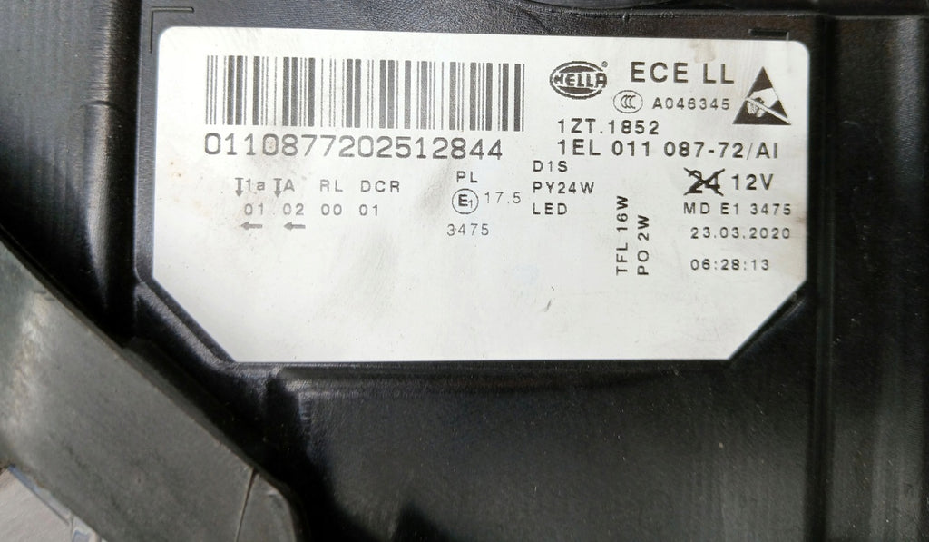 Frontscheinwerfer BMW 5 F11 F10 1EL011087-72 Xenon Rechts Scheinwerfer Headlight SCH6894518787fd