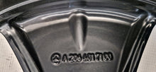 Load image into Gallery viewer, 1x Alufelge 17 Zoll 7.0&quot; 5x112 44 5ET Glanz Schwarz A2064017100 Mercedes-Benz