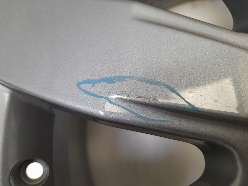 1x Alufelge 18 Zoll 7.5" 5x114.3 65ET Glanz Grau 403000097R Renault Rim Wheel