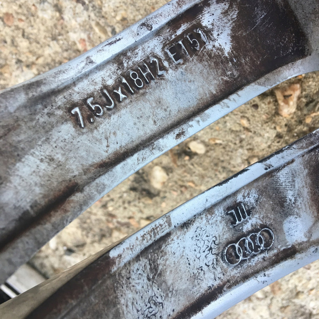 1x Alufelge 18 Zoll 7.5" 5x112 8V0601025 Audi A3 Rim Wheel