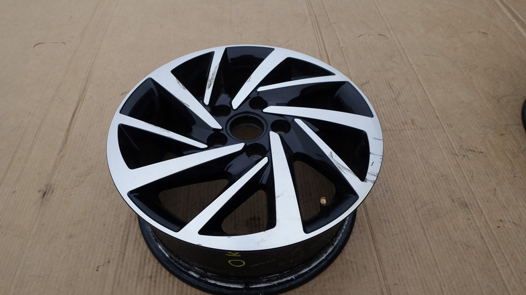 1x Alufelge 16 Zoll 6.5" 5x112 46ET Glanz Schwarz 5G0601025EA VW Golf Rim Wheel FEL1722967711nt