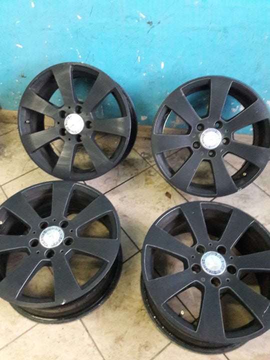 4x Alufelge 16 Zoll 7.0" 5x112 43ET Mercedes-Benz W176 W205 W204 W245 W169 W246 FEL8367376459oe