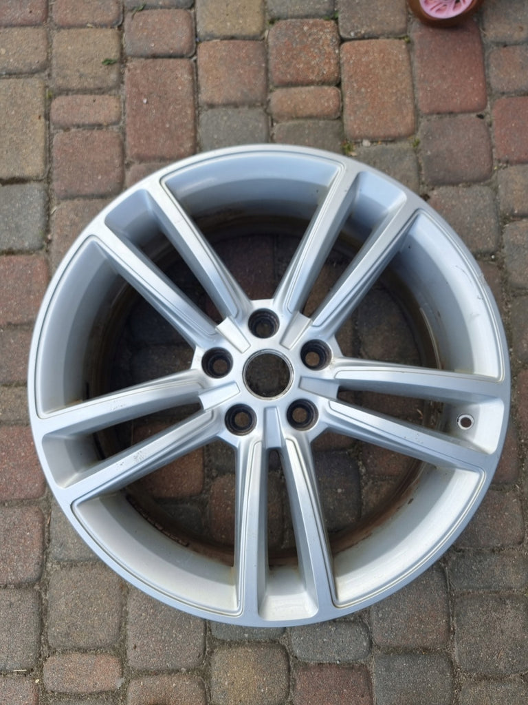 1x Alufelge 19 Zoll 8.0" 5x120 40ET Glanz Silber 6007214-00-D Tesla S Rim Wheel FEL5148278492hv