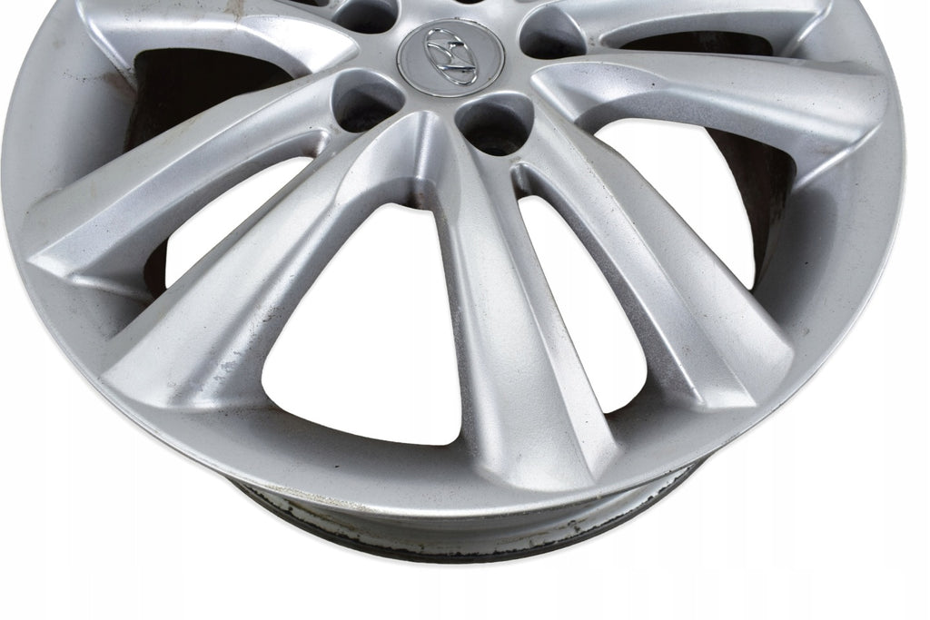 1x Alufelge 18 Zoll 6.5" 5x114.3 48ET Glanz Silber 52910-2S300 Hyundai Ix35 FEL3495384325jf