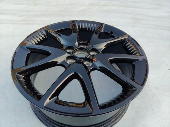 1x Alufelge 17 Zoll 6.5" 5x100 50ET Glanz Schwarz Toyota Yaris Rim Wheel FEL5943579709oy