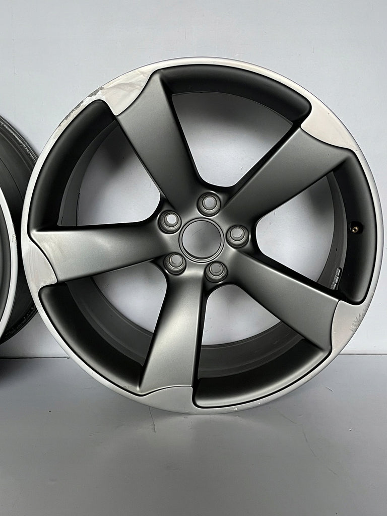 1x Alufelge 19 Zoll 9.0" 5x112 33ET Glanz Silber 8T0601025CD Audi A5 Rim Wheel