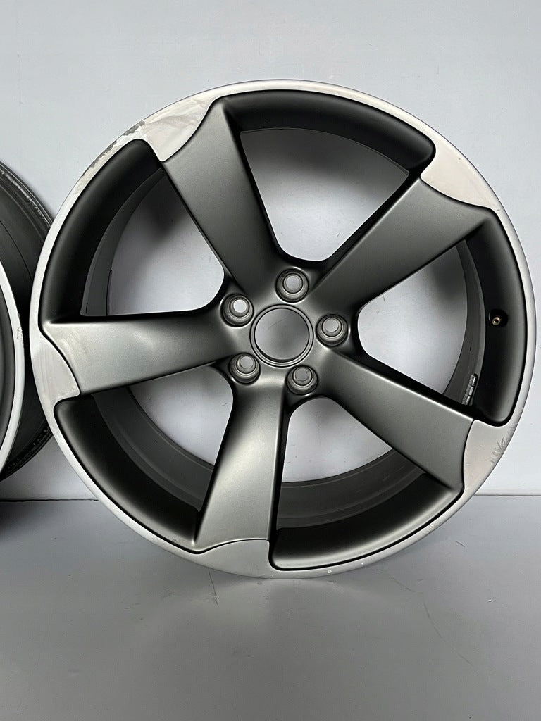 1x Alufelge 19 Zoll 9.0" 5x112 33ET Glanz Silber 8T0601025CD Audi A5 Rim Wheel FEL5217486856wg