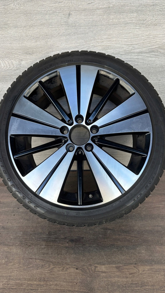 1x Alufelge 18 Zoll 7.5" 5x112 52ET Glanz Schwarz A2464011800 Mercedes-Benz W246 FEL7538193573lw