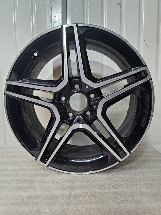 1x Alufelge 18 Zoll 7.5" 5x112 49ET Glanz Schwarz A1774011500 Mercedes-Benz Mg FEL4425305099be