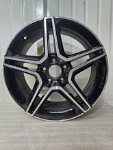 Laden Sie das Bild in den Galerie-Viewer, 1x Alufelge 18 Zoll 7.5" 5x112 49ET Glanz Schwarz A1774011500 Mercedes-Benz Mg FEL4425305099be