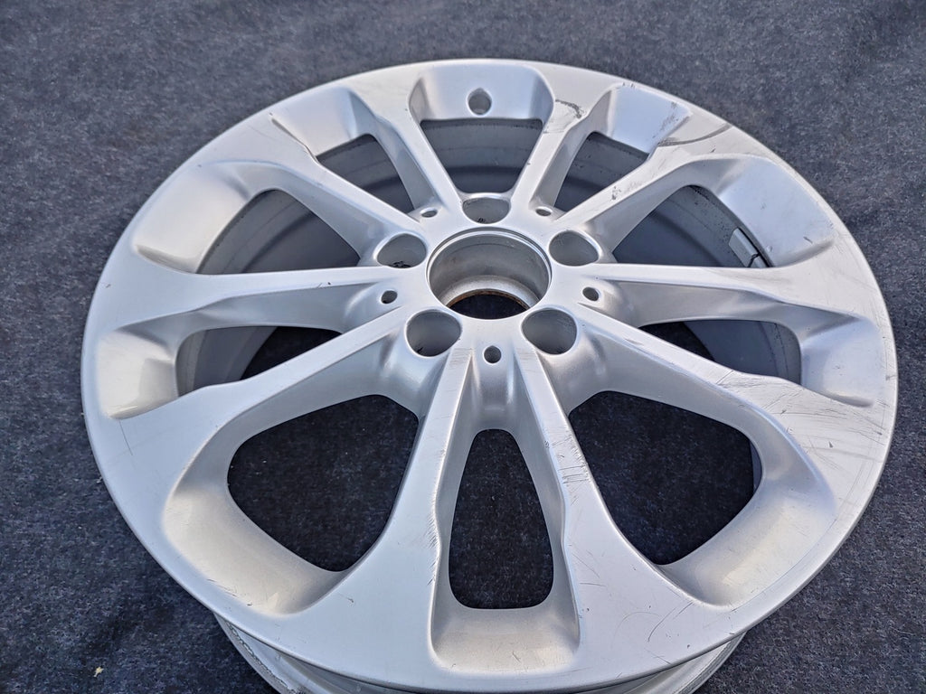 1x Alufelge 17 Zoll 6.5" 5x112 38ET Glanz Silber A1564011700 Mercedes-Benz Gla