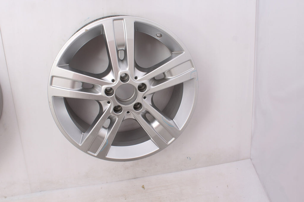 1x Alufelge 18 Zoll 8.0" 5x112 60ET Glanz Silber A1644015702 Mercedes-Benz