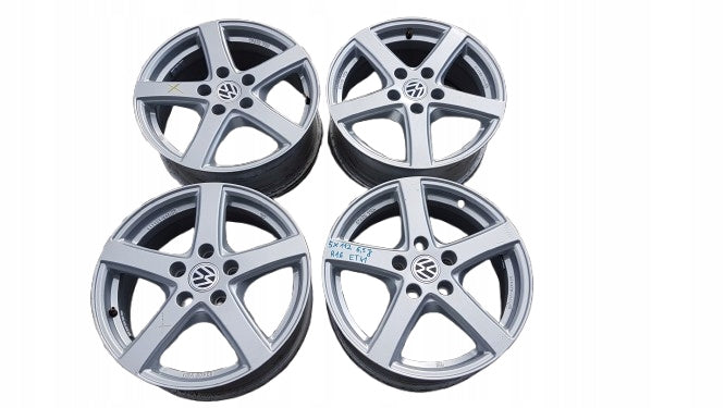 4x Alufelge 16 Zoll 6.5" 5x112 41ET Audi I Rim Wheel FEL4427103348jw